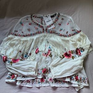 Gorgeous Embroidered Zara Top ✨✨